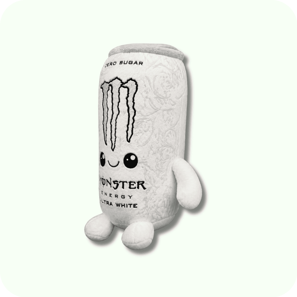 White Monster Plush White Monster Plush