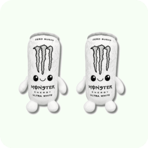 White Monster Plush 2PCS