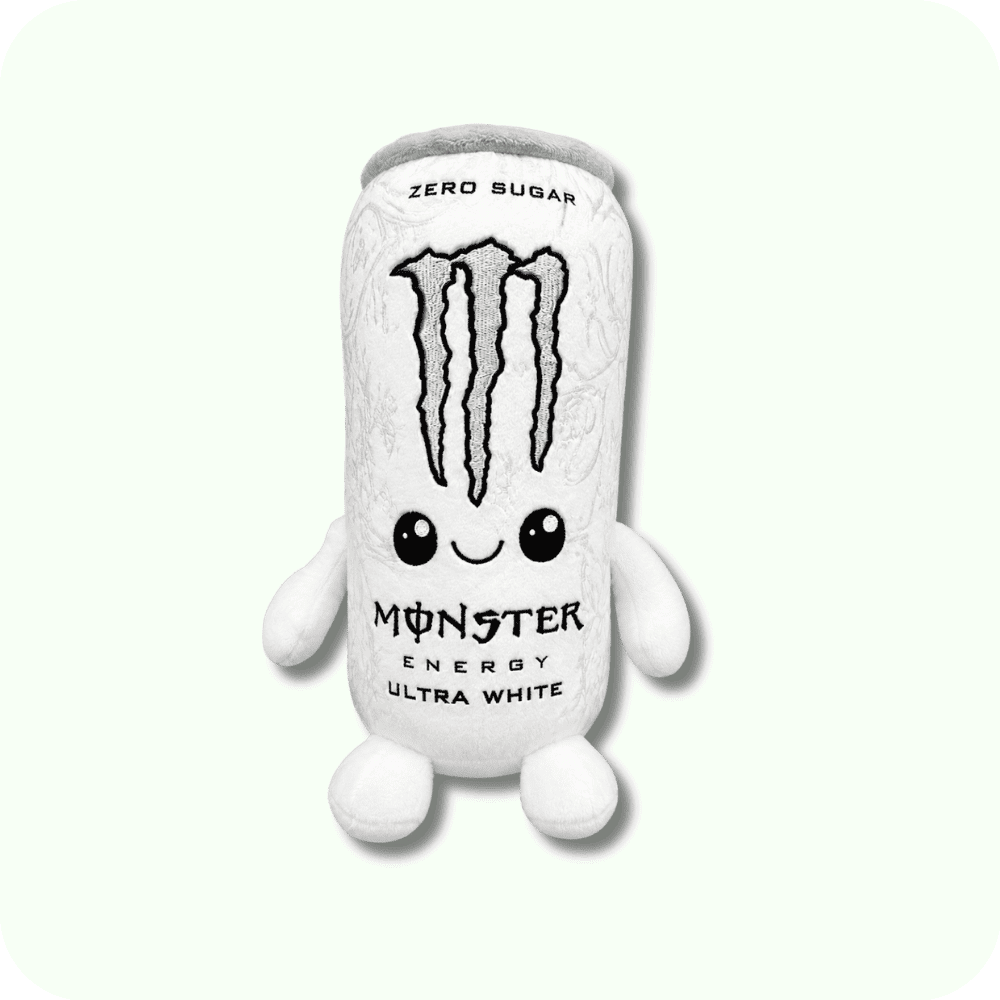 White Monster Plush White Monster Plush